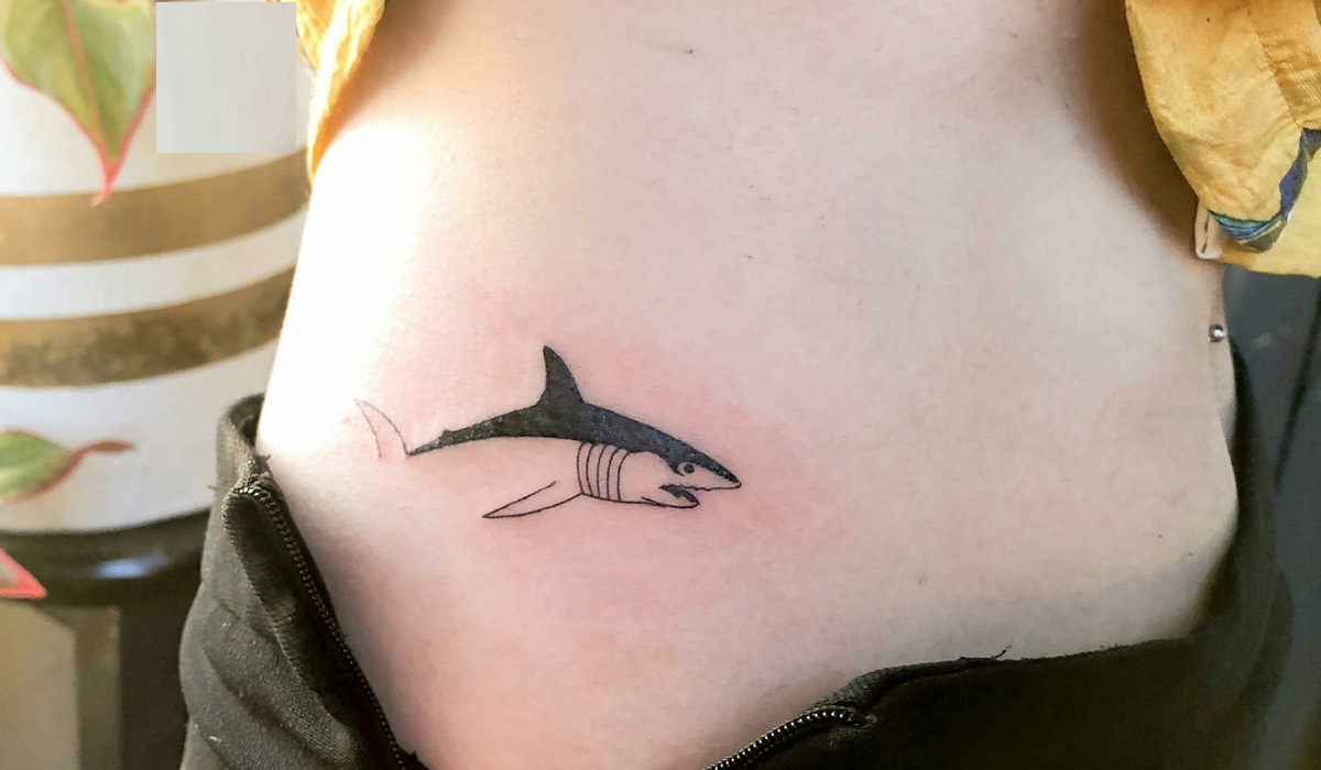 Cá mập trắng thể hiện sự dũng cảm, may mắn cho người sở hữu