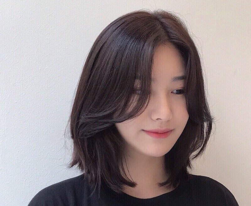 Kiểu tóc ngắn Pixie cut layer asymmetrical 2 mái trẻ trung